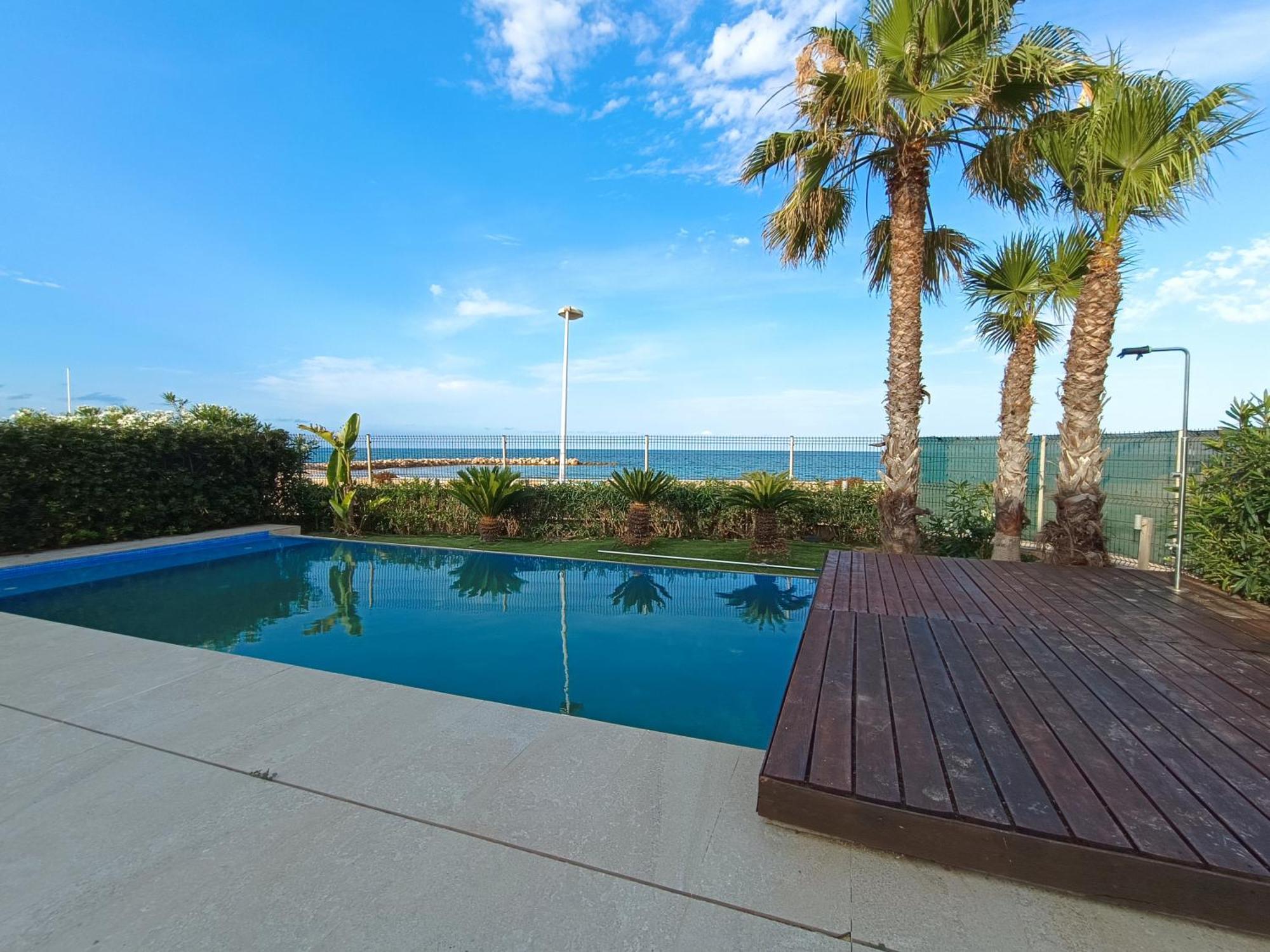 Casa Del Mar, Piscina Privada Frente Al Mar Villa Cullera Ngoại thất bức ảnh