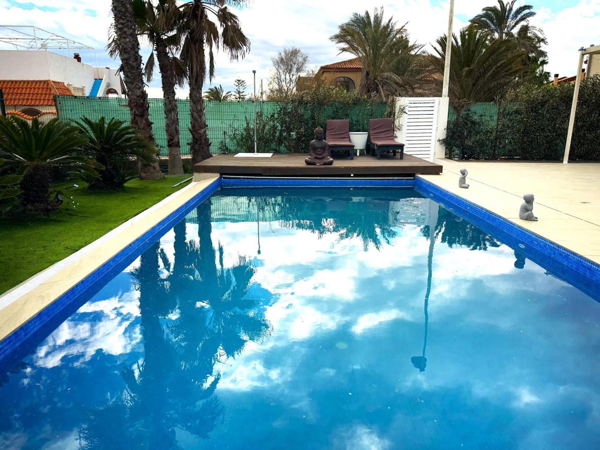 Casa Del Mar, Piscina Privada Frente Al Mar Villa Cullera Ngoại thất bức ảnh