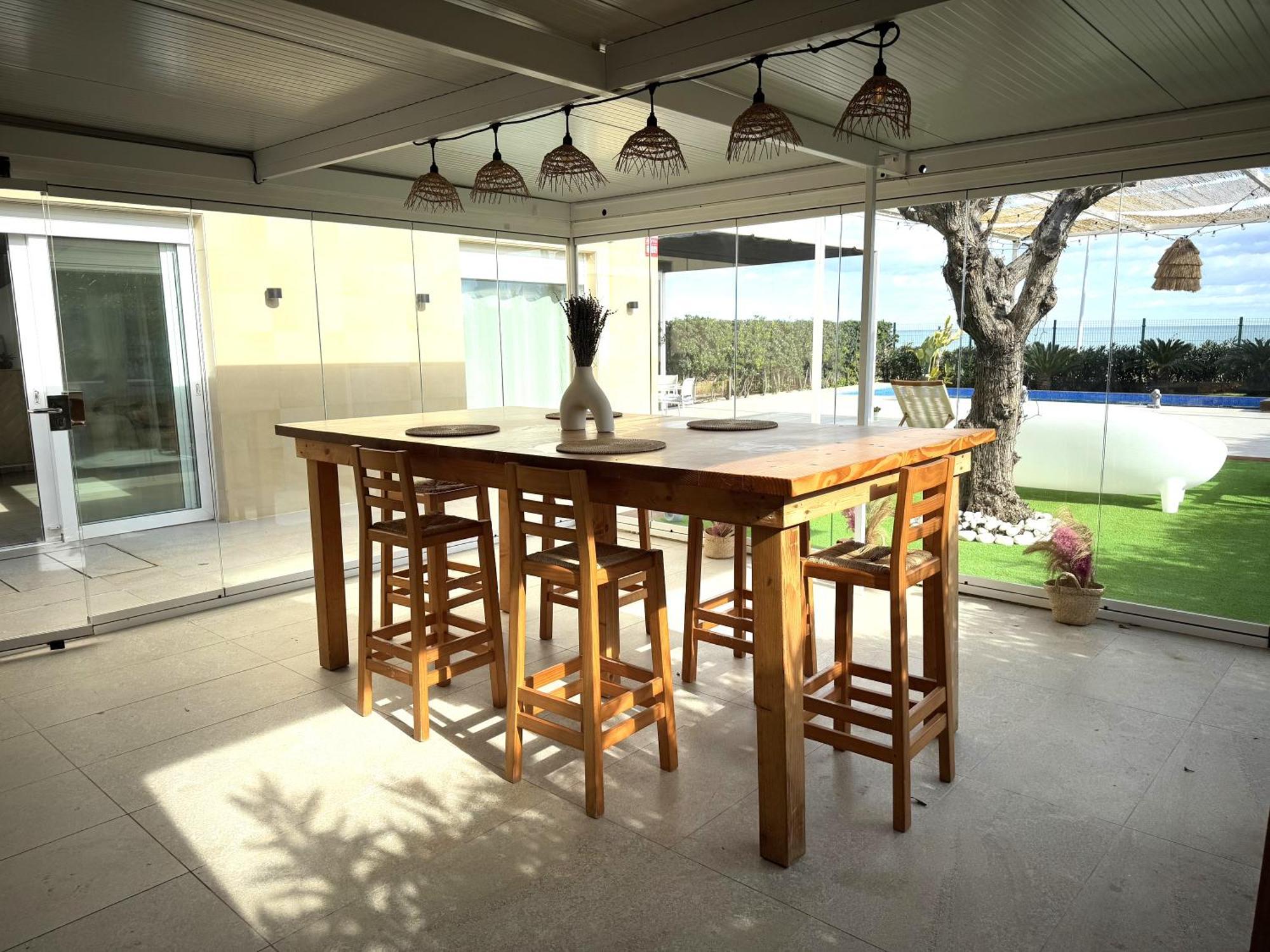Casa Del Mar, Piscina Privada Frente Al Mar Villa Cullera Ngoại thất bức ảnh