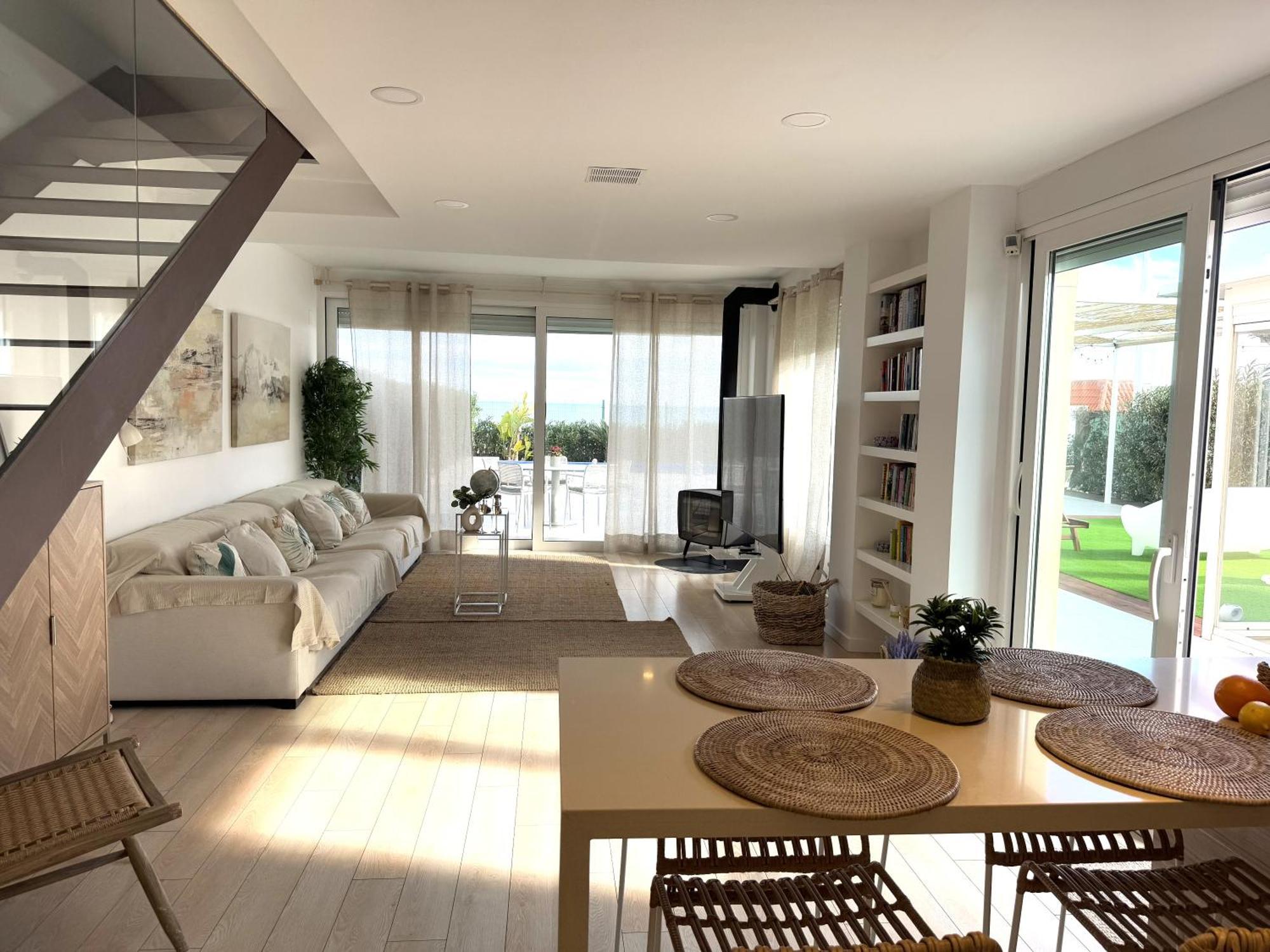 Casa Del Mar, Piscina Privada Frente Al Mar Villa Cullera Ngoại thất bức ảnh