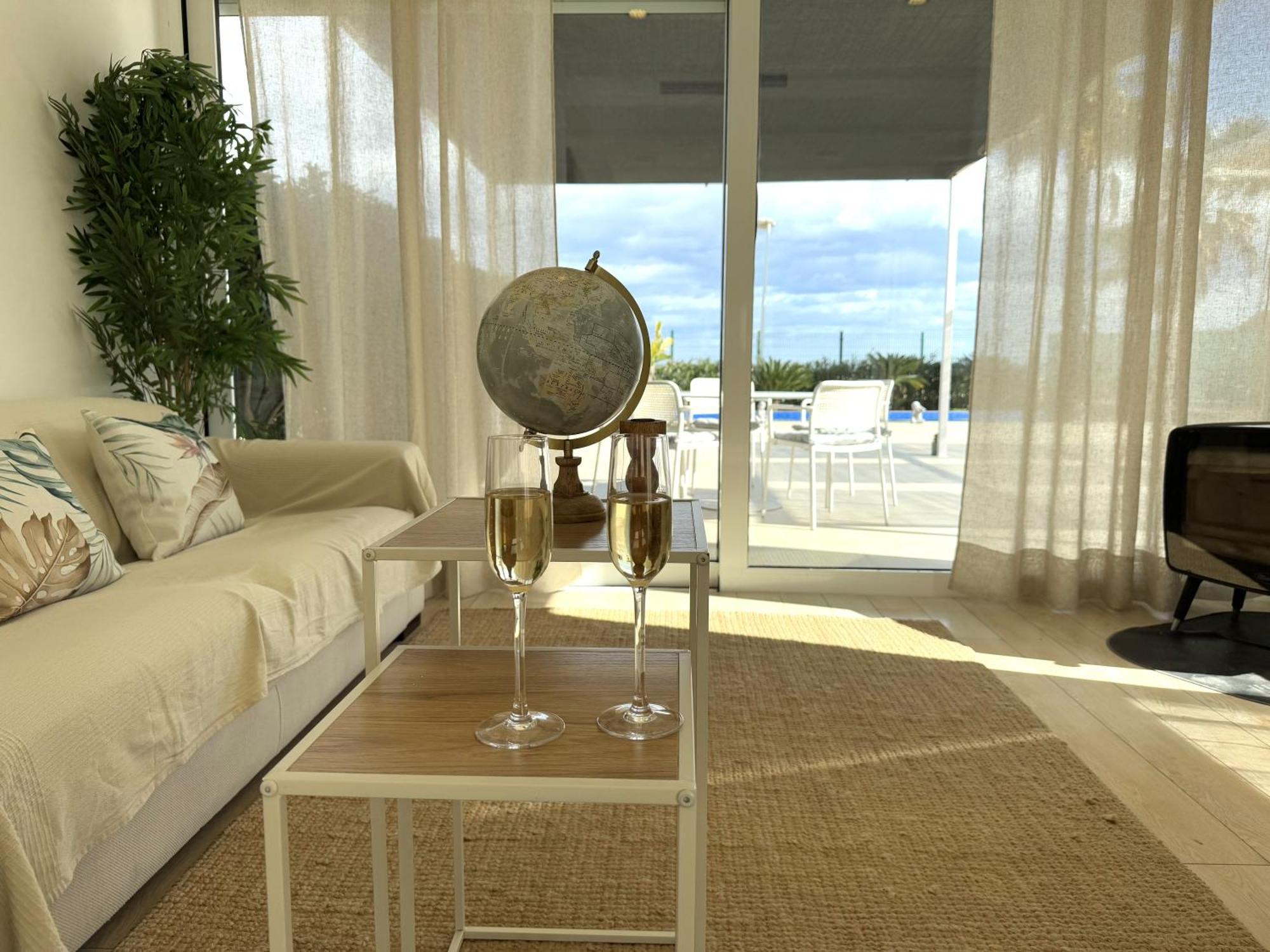 Casa Del Mar, Piscina Privada Frente Al Mar Villa Cullera Ngoại thất bức ảnh