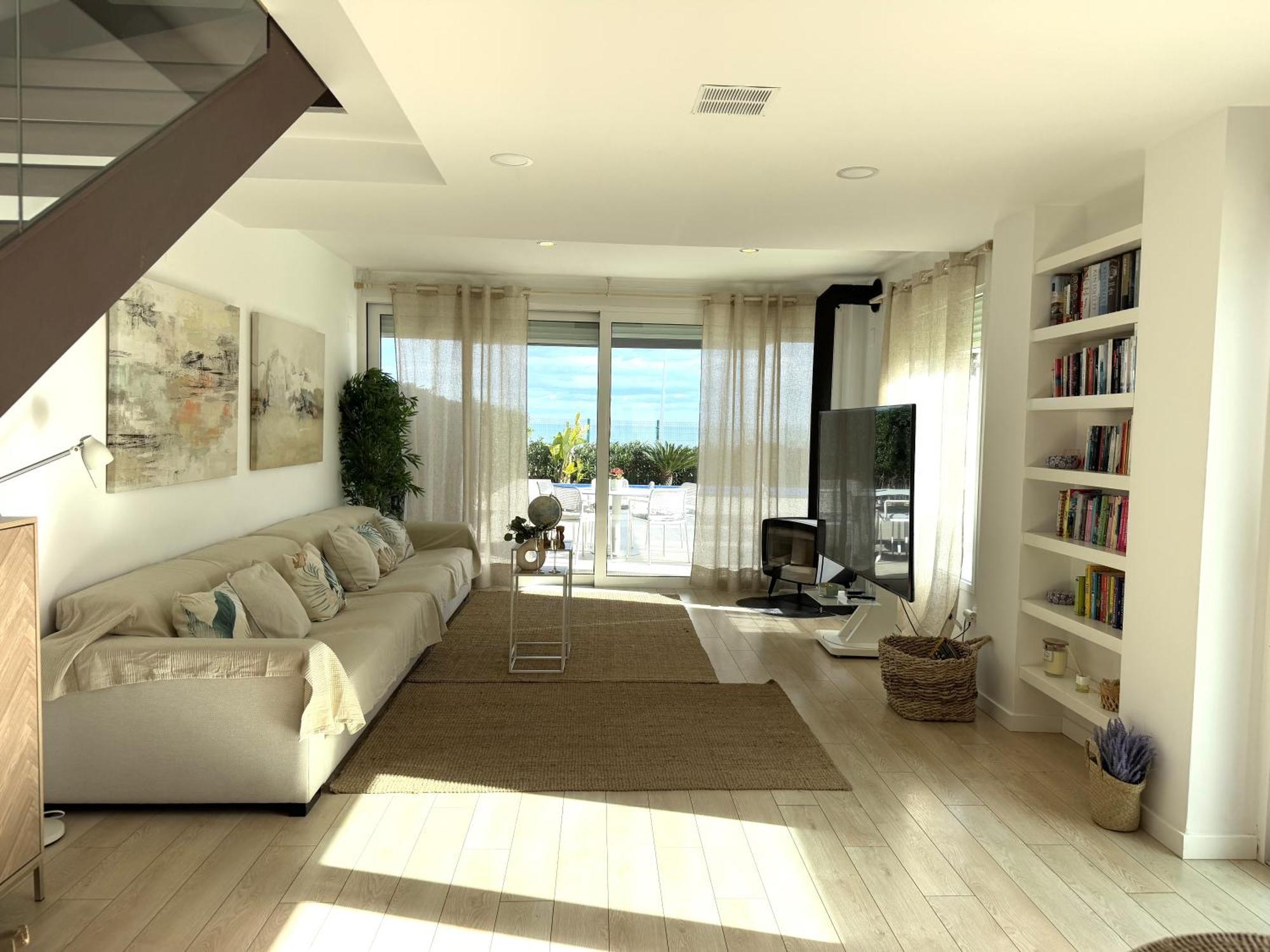 Casa Del Mar, Piscina Privada Frente Al Mar Villa Cullera Ngoại thất bức ảnh