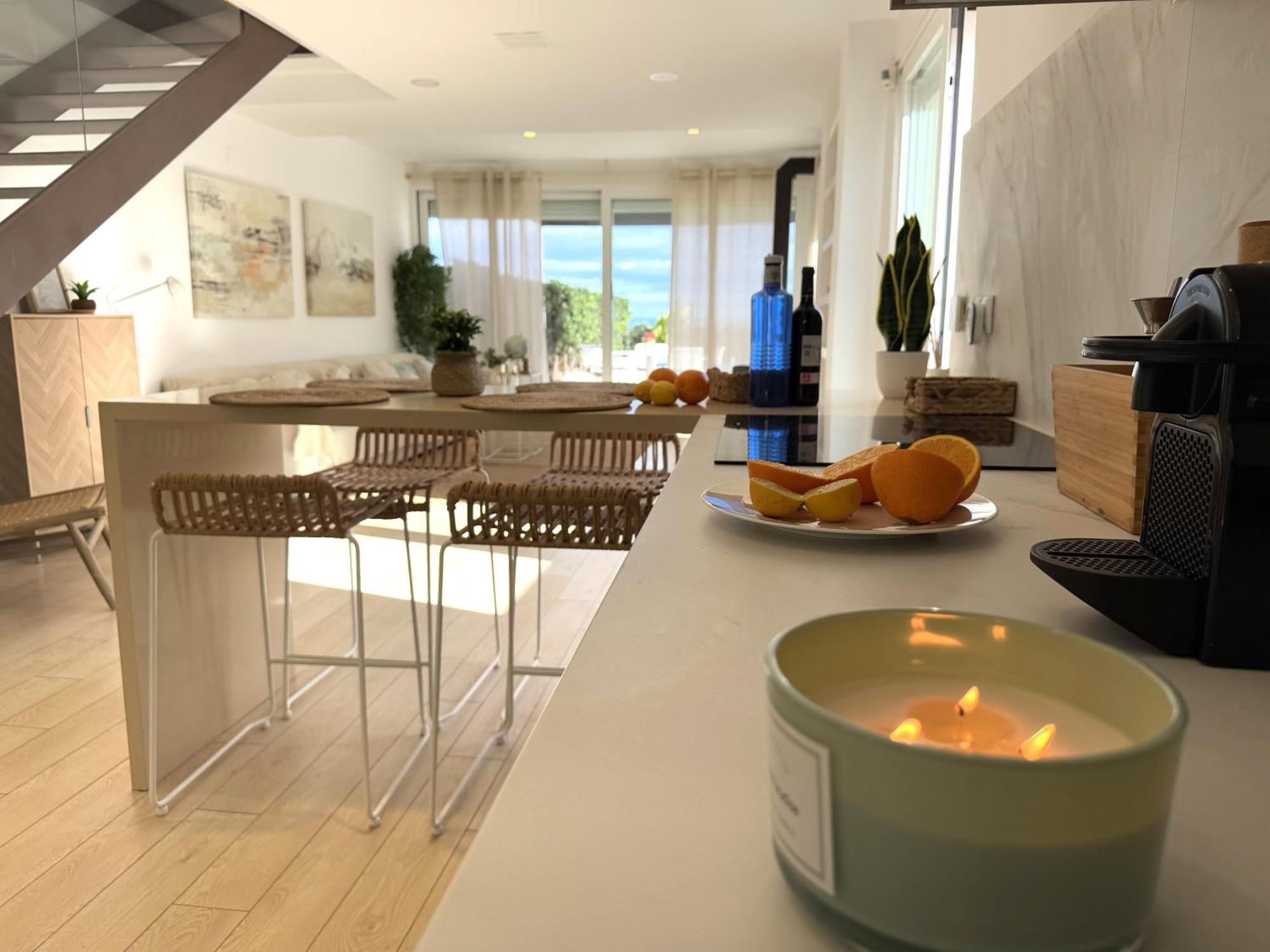 Casa Del Mar, Piscina Privada Frente Al Mar Villa Cullera Ngoại thất bức ảnh