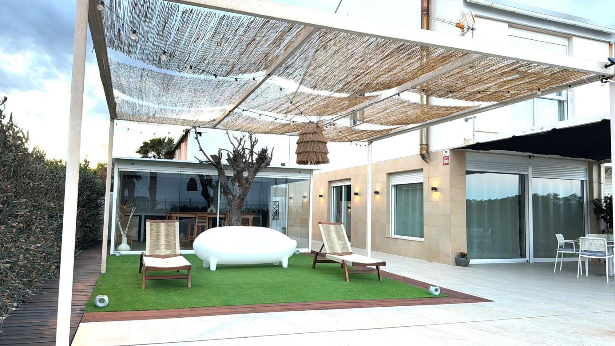 Casa Del Mar, Piscina Privada Frente Al Mar Villa Cullera Ngoại thất bức ảnh